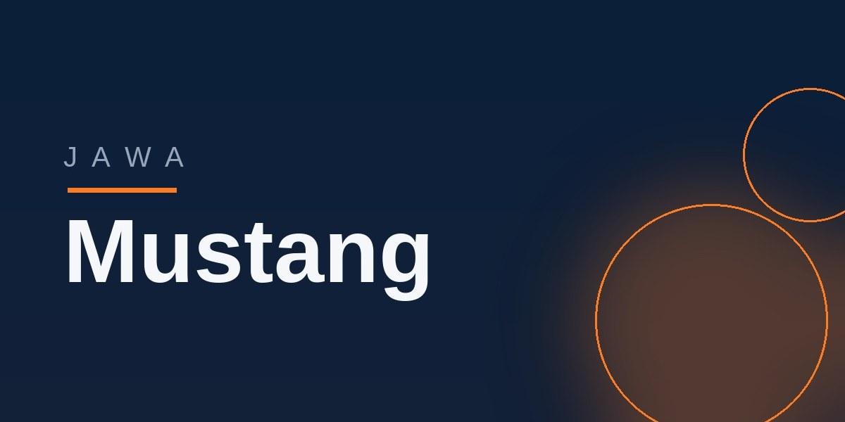 Jawa Mustang
